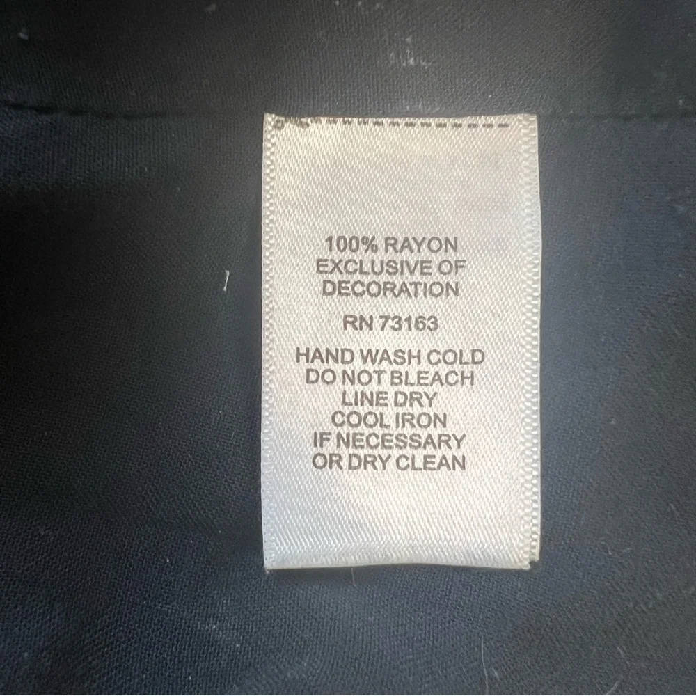 Cupio Women’s Multicolored Floral Lace Boho Bell Sleeve Paisley Top Size M - Picture 7 of 8